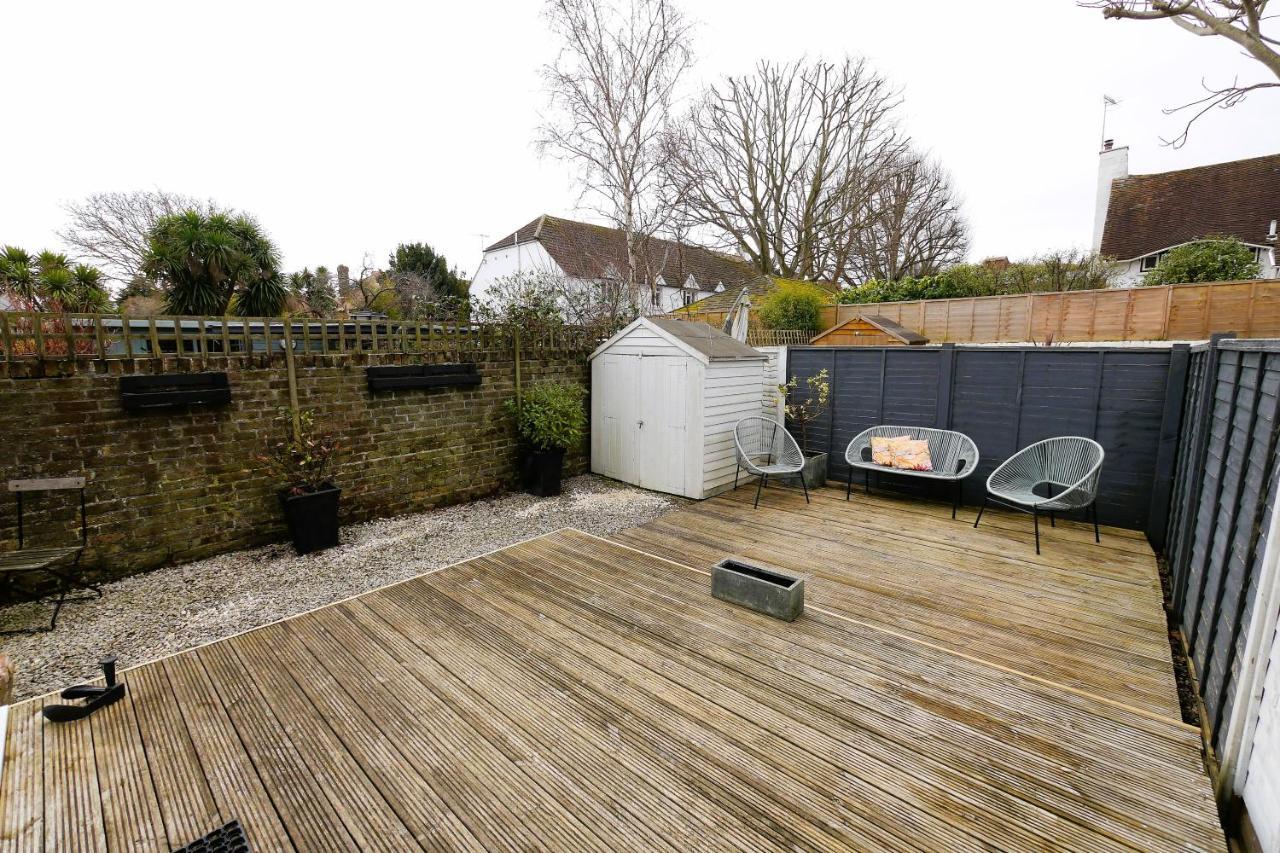 Quirky Spacious Ground Floor Victorian Garden Flat Worthing Exterior foto